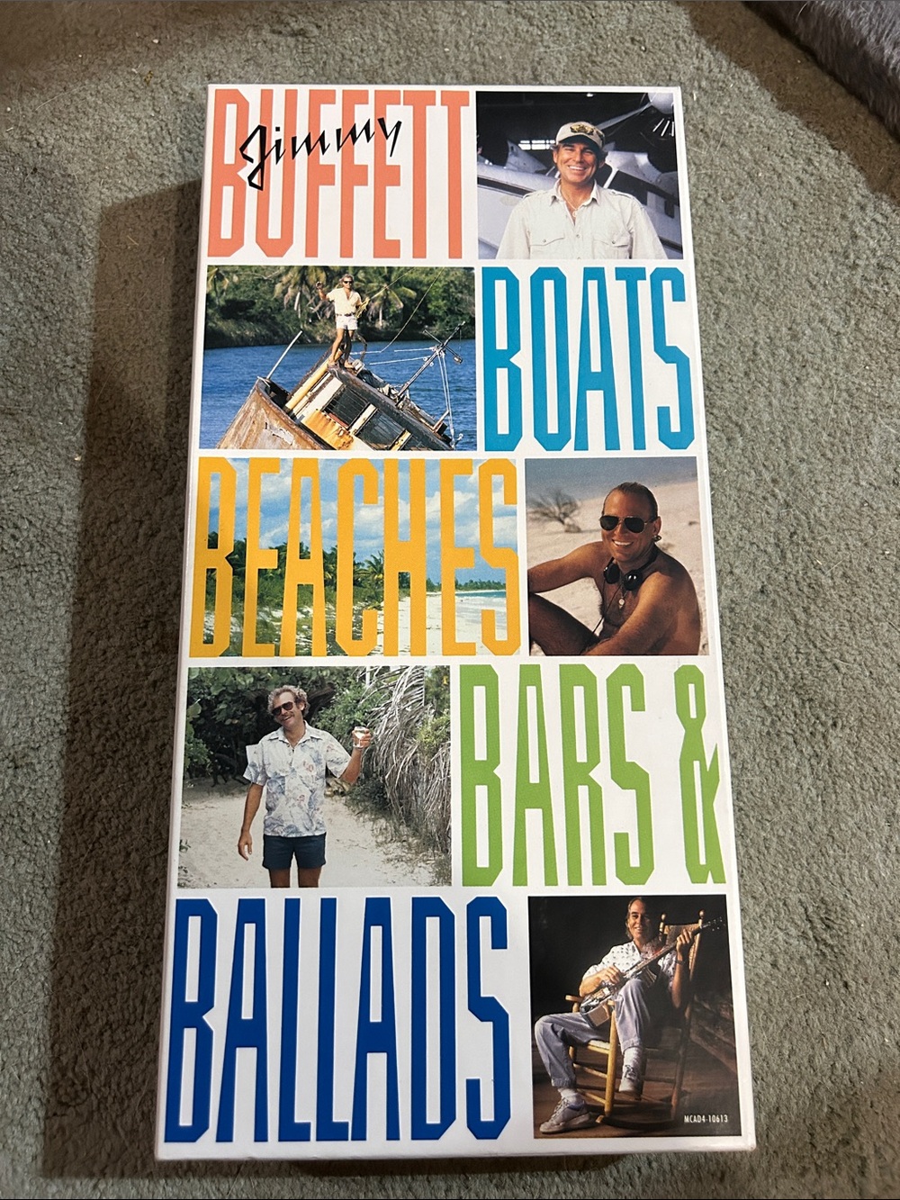 Jimmy Buffett “Boats, Beaches, Bars & Ballads” 4 CD Box Set